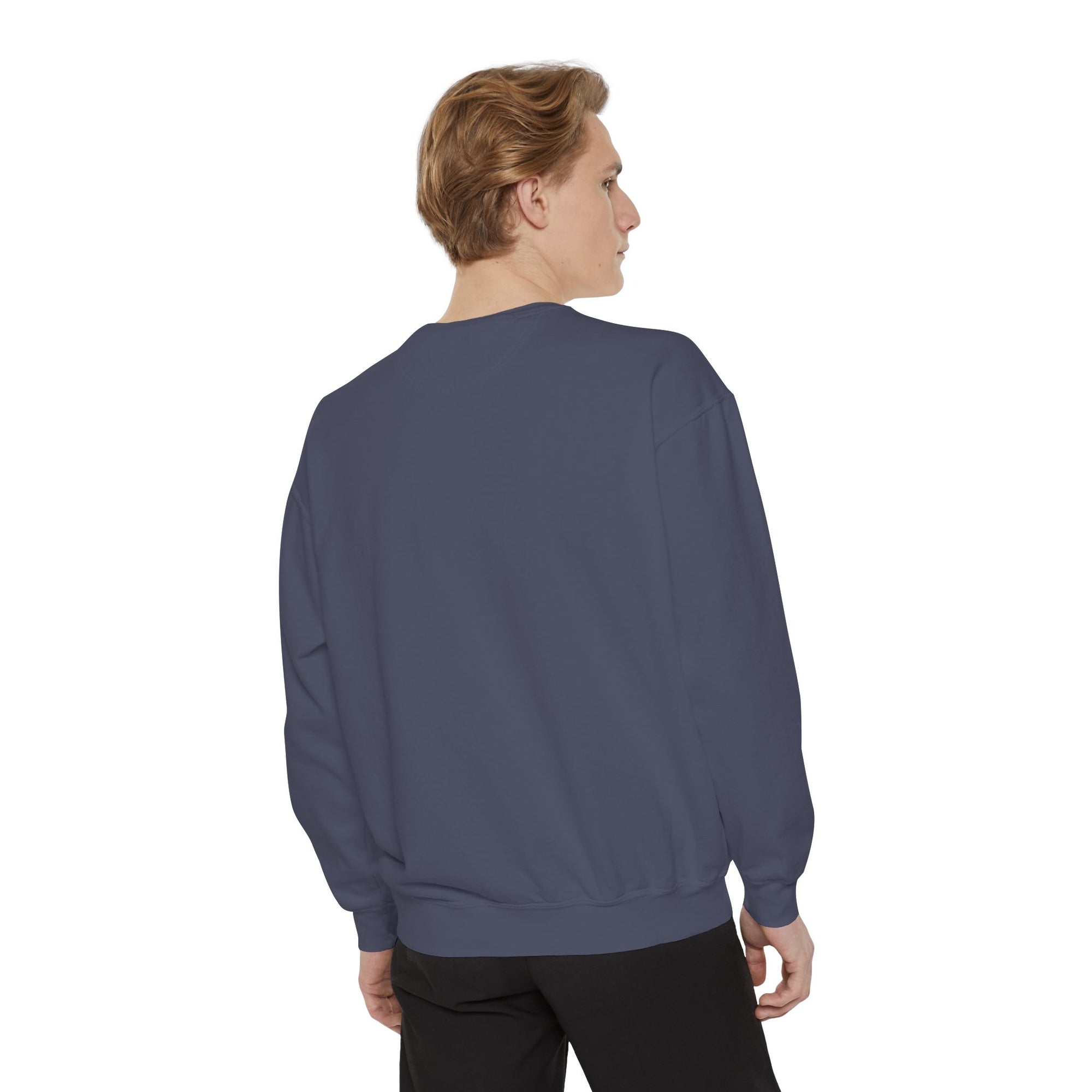 Cute Bunny Heart Sweatshirt - Unisex Garment-Dyed Pullover for Spring Celebrations