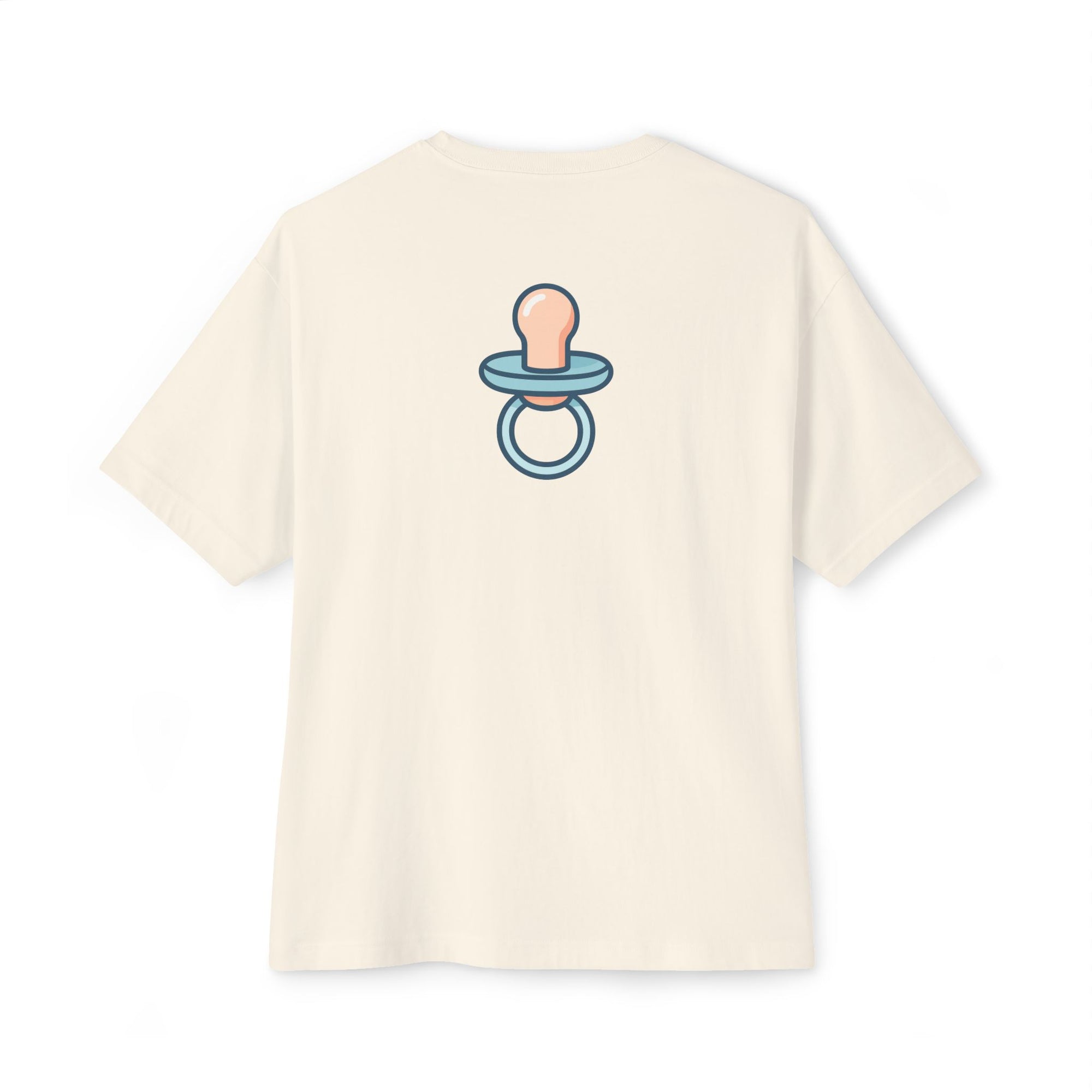 No Thinky Just Binky Unisex Oversized Tee