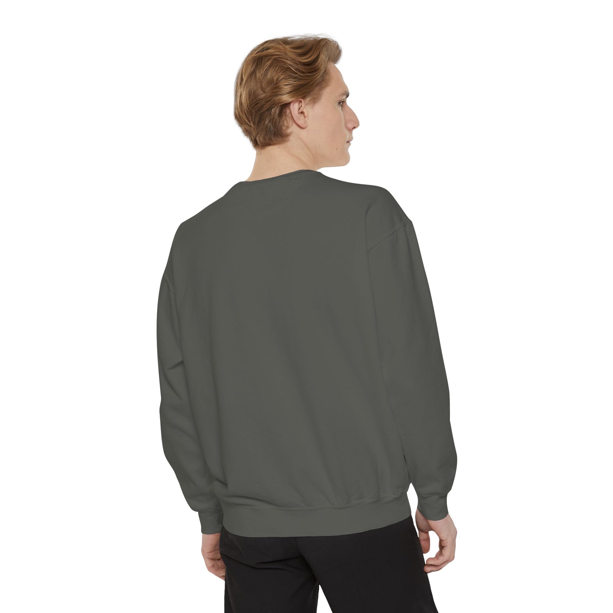 Cute Bunny Heart Sweatshirt - Unisex Garment-Dyed Pullover for Spring Celebrations