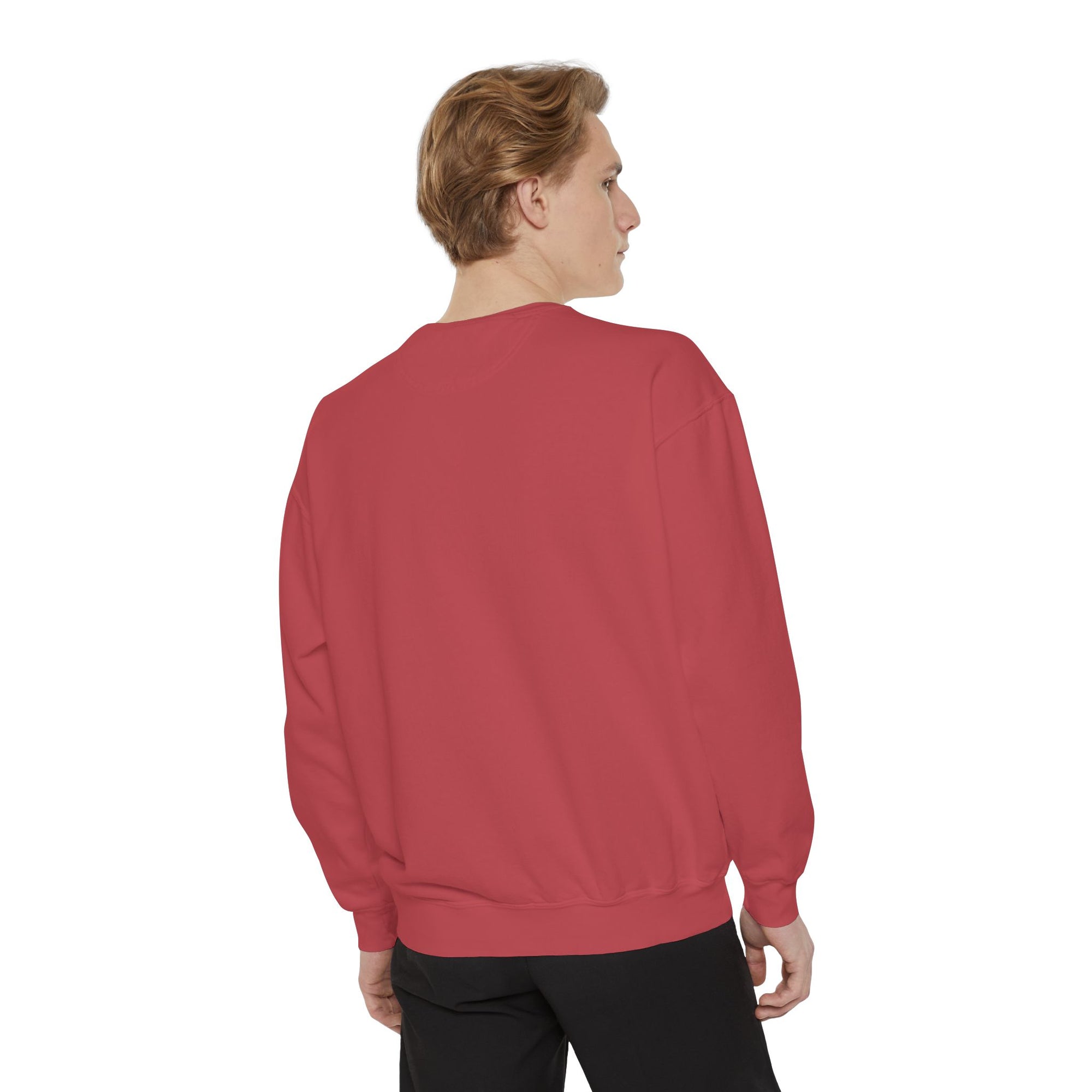 Cute Bunny Heart Sweatshirt - Unisex Garment-Dyed Pullover for Spring Celebrations