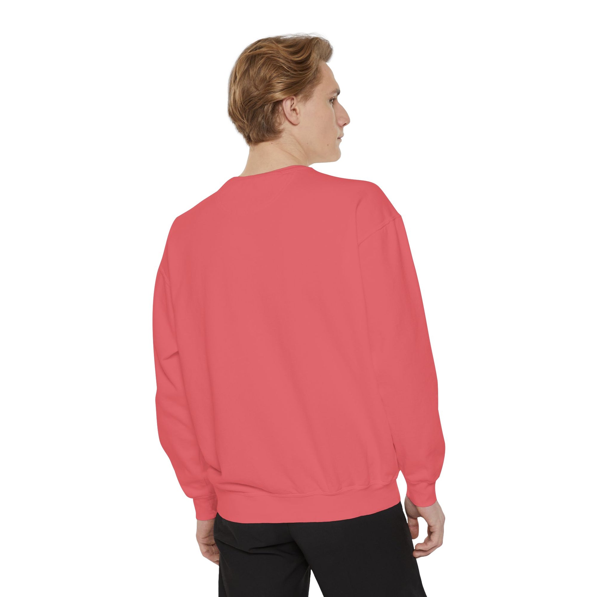 Cute Bunny Heart Sweatshirt - Unisex Garment-Dyed Pullover for Spring Celebrations