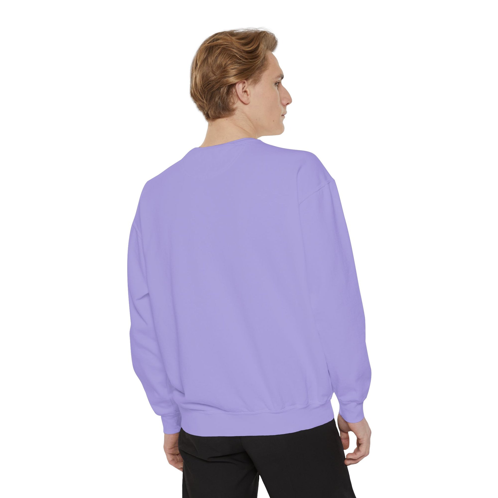 Cute Bunny Heart Sweatshirt - Unisex Garment-Dyed Pullover for Spring Celebrations