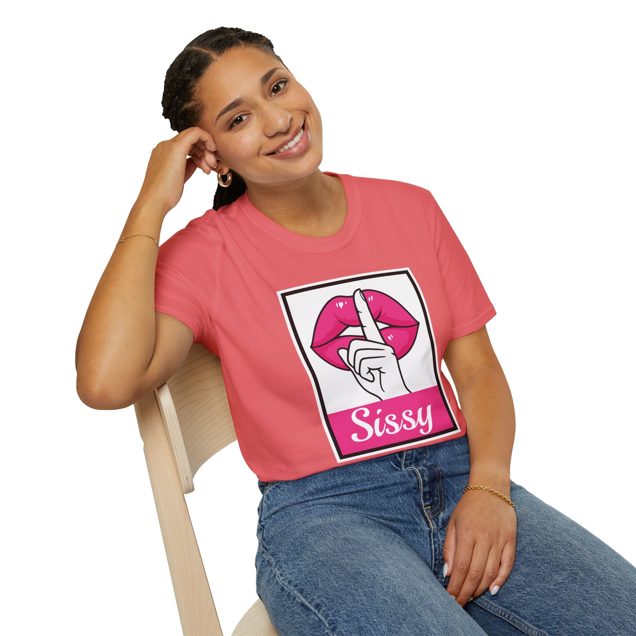 Sassy 'Sissy' Unisex T-Shirt - Softstyle Graphic Tee for Trendsetters
