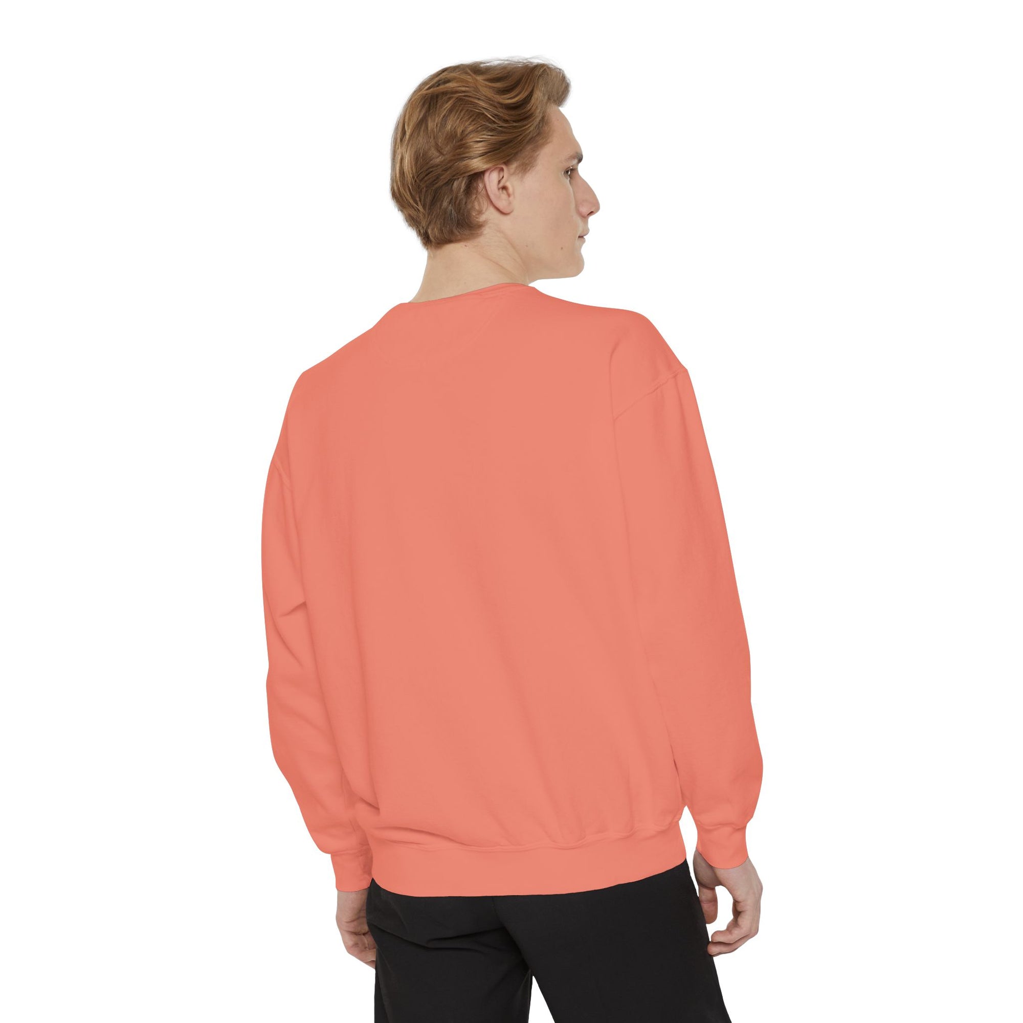 Cute Bunny Heart Sweatshirt - Unisex Garment-Dyed Pullover for Spring Celebrations